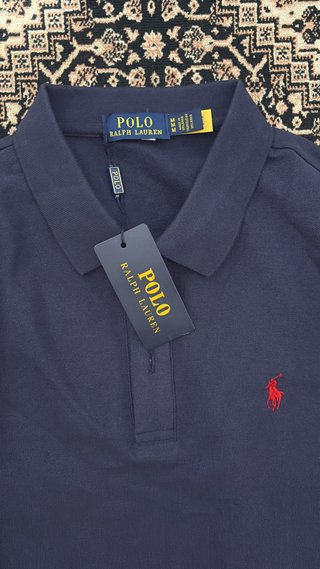 Polo Ralph Lauren Manga Larga Azul