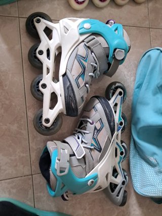 Bolsa de patines Oxelo azul