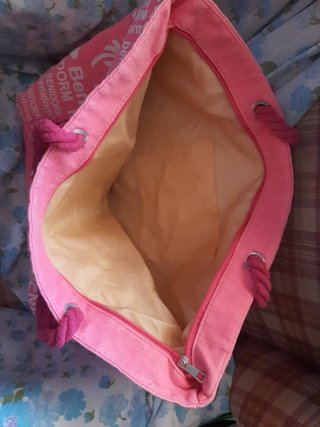 Bolso rosa Benidorm amplio