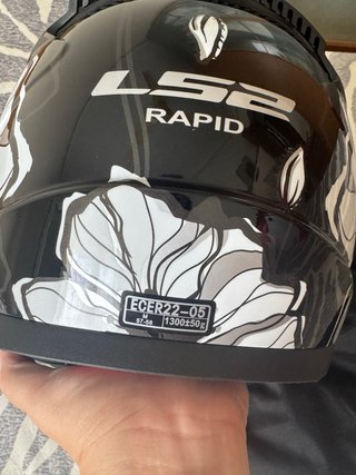 Casco Moto LS2 Chica Talla M Solo 2 puestas