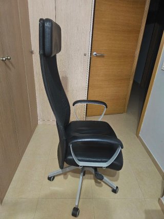 Silla de escritorio Markus negra