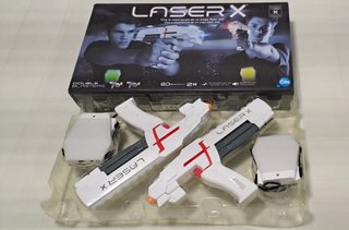 Set Pistolas Láser Laser X Double Blaster