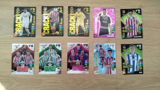 Lote 10 Cartas Especiales Adrenalyn XL 2025/26