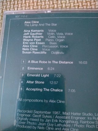 CD ALEX CLINE - The Lamp And The Star (jazz)