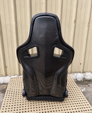 Asiento Deportivo Tipo Baquet Negro