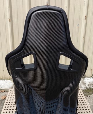 Asiento Deportivo Tipo Baquet Negro