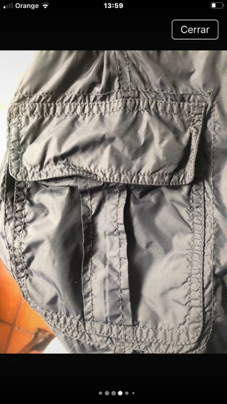 Chubasquero Massimo Dutti marron