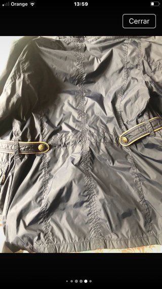 Chubasquero Massimo Dutti marron