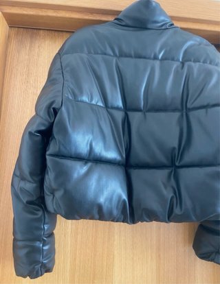 Casaco acolchoado Zara preto