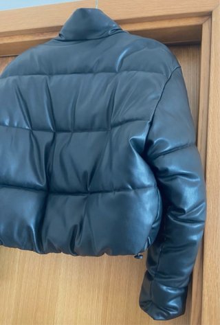 Casaco acolchoado Zara preto