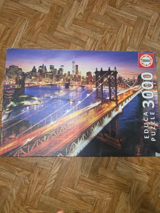 Puzzle Educa 3000 piezas Puente Manhattan