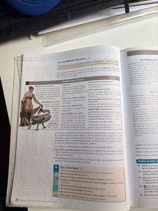 Literatura universal, 1 Bachillerato