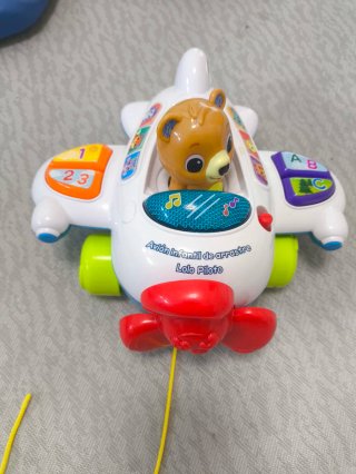 Avión arrastre Lolo Piloto Vtech interactivo