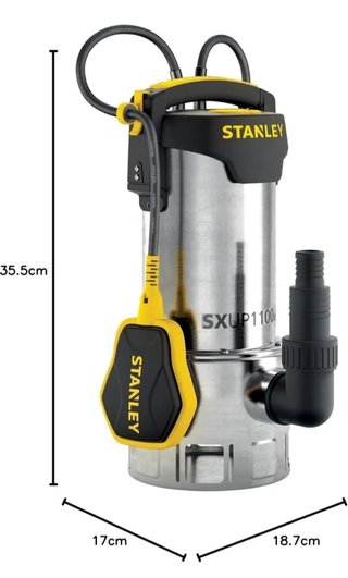 Stanley SXUP1100XDE Bomba Sumergible para Aguas