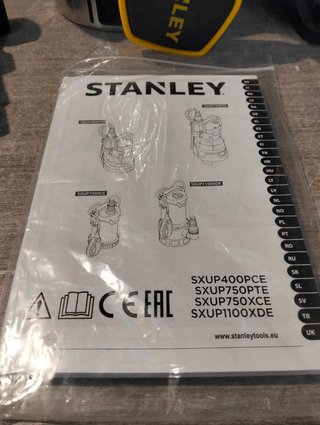 Stanley SXUP1100XDE Bomba Sumergible para Aguas
