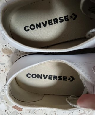 Converse Chuck Taylor Piel Blancas