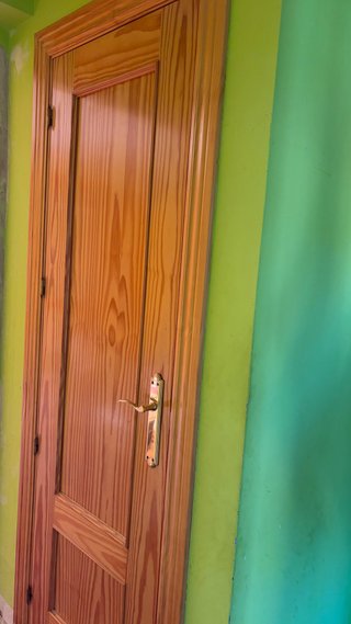 Puerta de madera interior