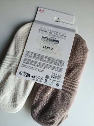 Calcetines Oysho Studio Footie Talla 36/38
