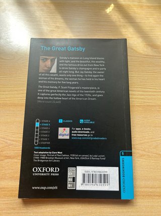 Oxford Bookworms 5. the Great Gatstudent's Book...