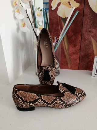 Mocasines Sfera estampado serpiente