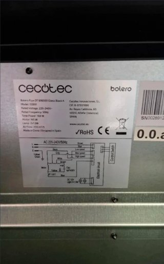 Campana extractora Cecotec bolero flux dt 606500