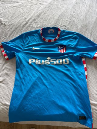 Camiseta Retro Atlético de Madrid Nike Azul