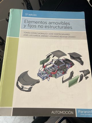 Libros del primer año grado superior automoción