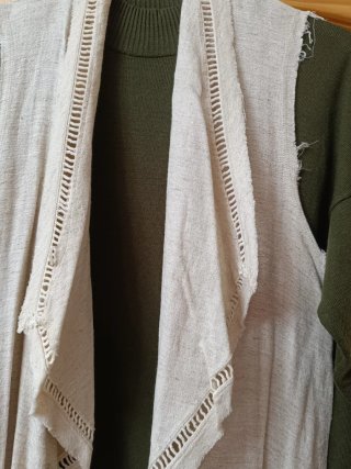 Vestido lana fina elástico talla 50/52