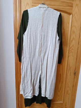 Vestido lana fina elástico talla 50/52