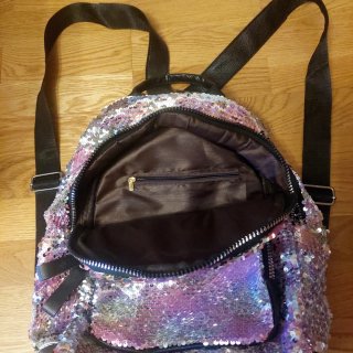 Mochila lentejuelas