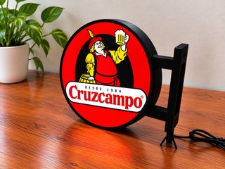 Pack Cruzcampo: Cartel Luminoso + Posavasos