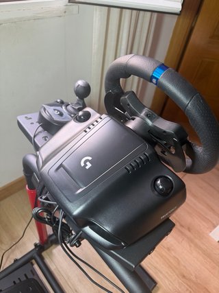 Logitech G923 + Pedales + Shifter + Next Level Rac