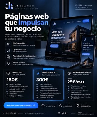 Creación de páginas web profesionales
