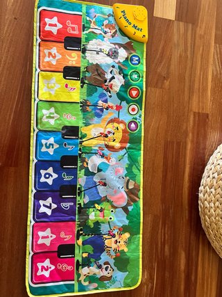 Alfombra Piano Musical Infantil Animales