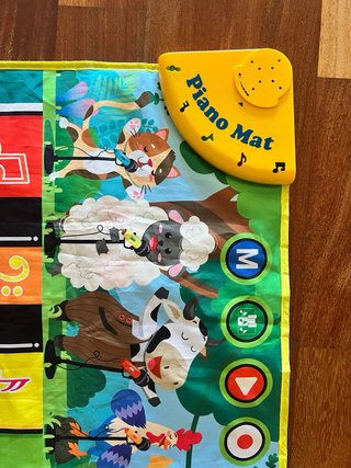 Alfombra Piano Musical Infantil Animales