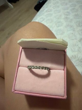 Anillo Swarovski Plata