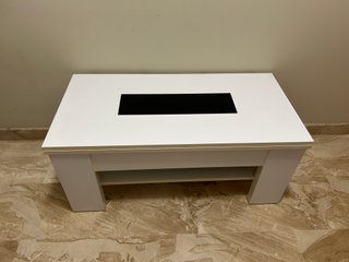 MESA EXTENSIBLE ABATIBLE DE CONSOLA COMPACTA.