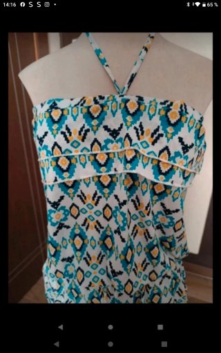 Mono playero estampado