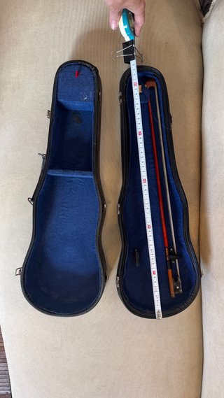 Funda Estuche Rígido Violín Negro