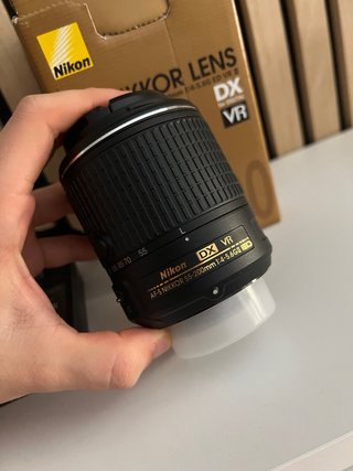 Nikon D3300 + 2 objetivos + mochila