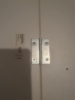 Mesa abatible Ikea Norberg blanca