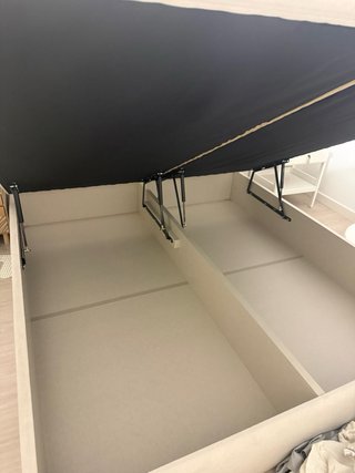 Cama 180x200 (colchón + canapé) COMO NUEVO