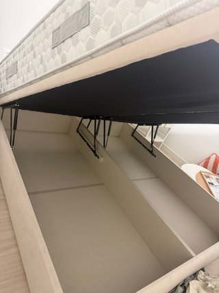 Cama 180x200 (colchón + canapé) COMO NUEVO