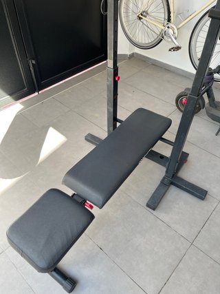 Banco reclinable para pesas