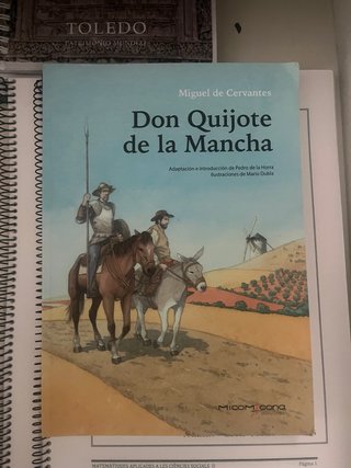 La plaça del diamant  Don quijote
