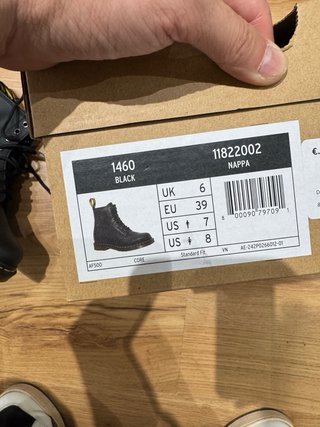 Dr. Martens 1460 Nappa Neri