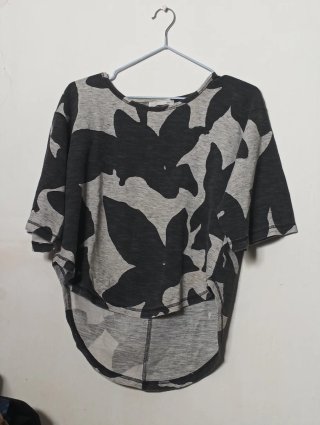 Camiseta Zara Estampada Mujer
