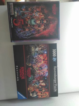 Conjunto Puzzles Stranger Things 1000 piezas