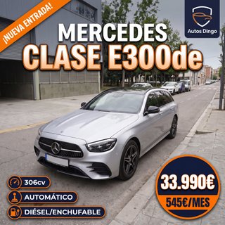 ✅Mercedes-Benz Clase E 300de 2022 GARANTIA✅