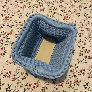 Borsa uncinetto fatta a mano con paillettes